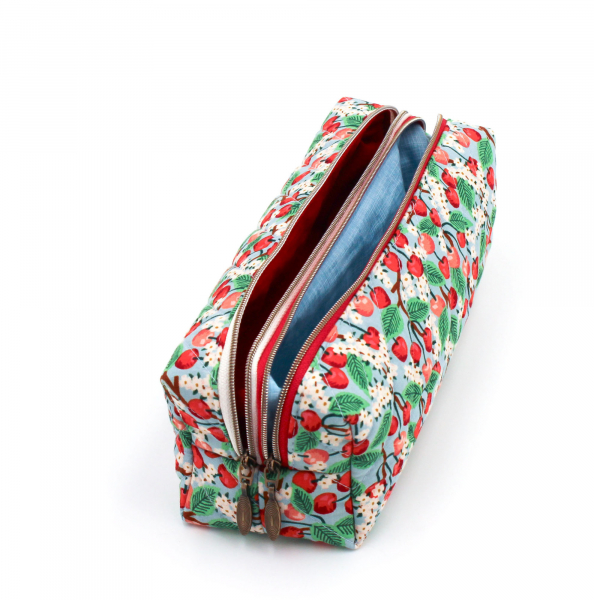 Schlampermäppchen mit 2 Fächern Orchard - Cherry Blossom